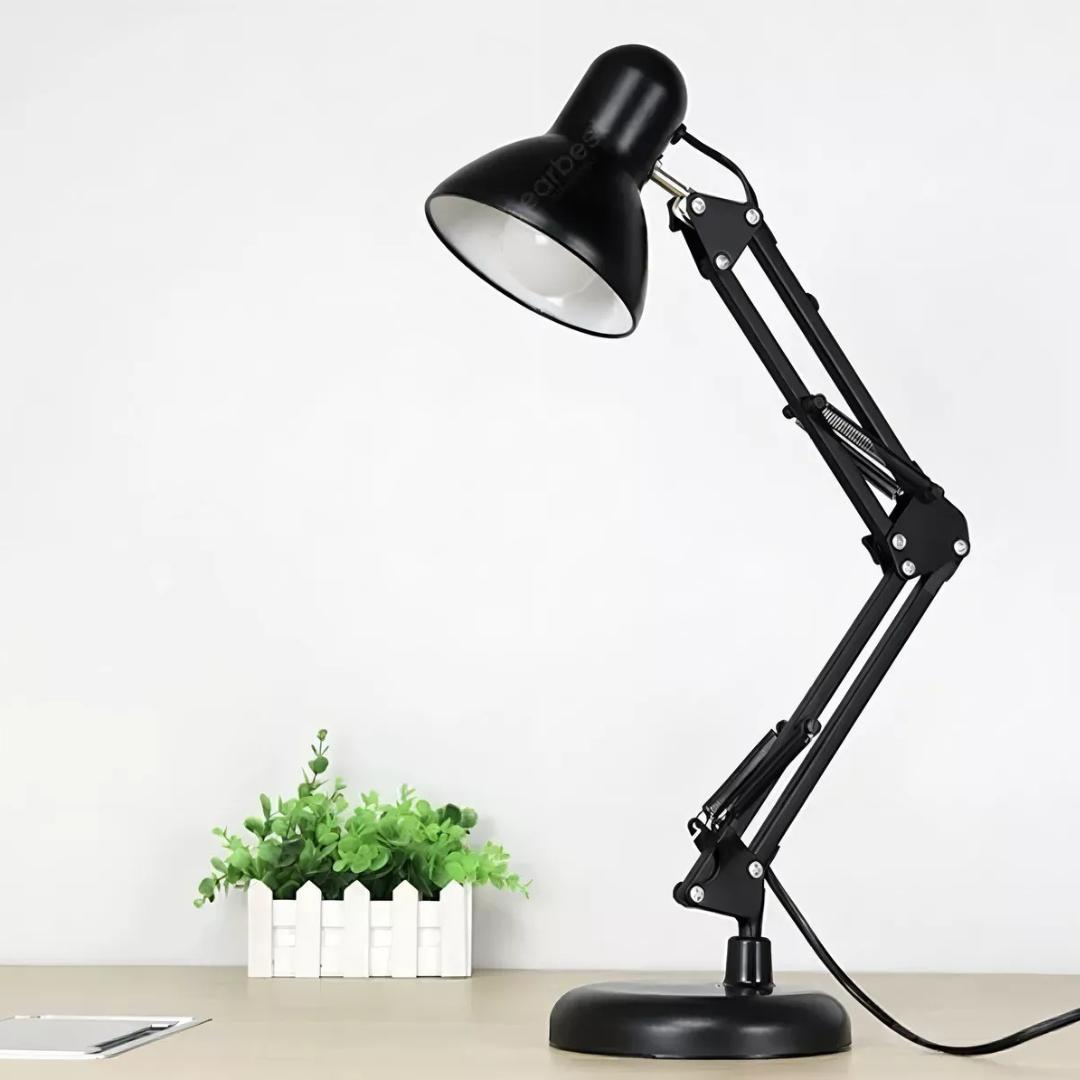Lámpara de Escritorio Elegante - Articulada 2 en 1 con Base y Soporte - Tiendas La Gran Latina
