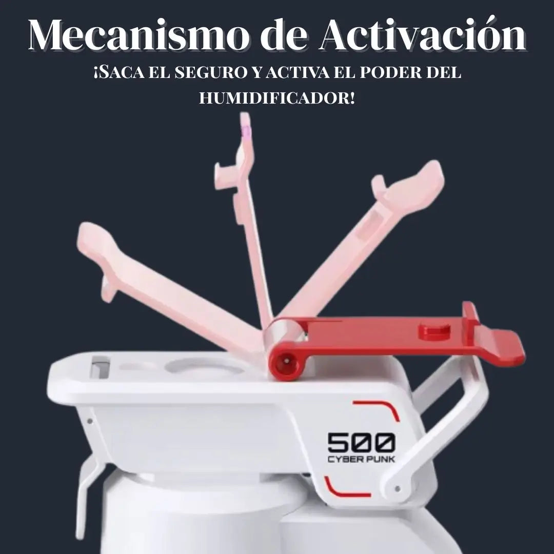 Humidificador Granada Cyber Punk: Tecnología, Estilo y Bienestar para tu Espacio