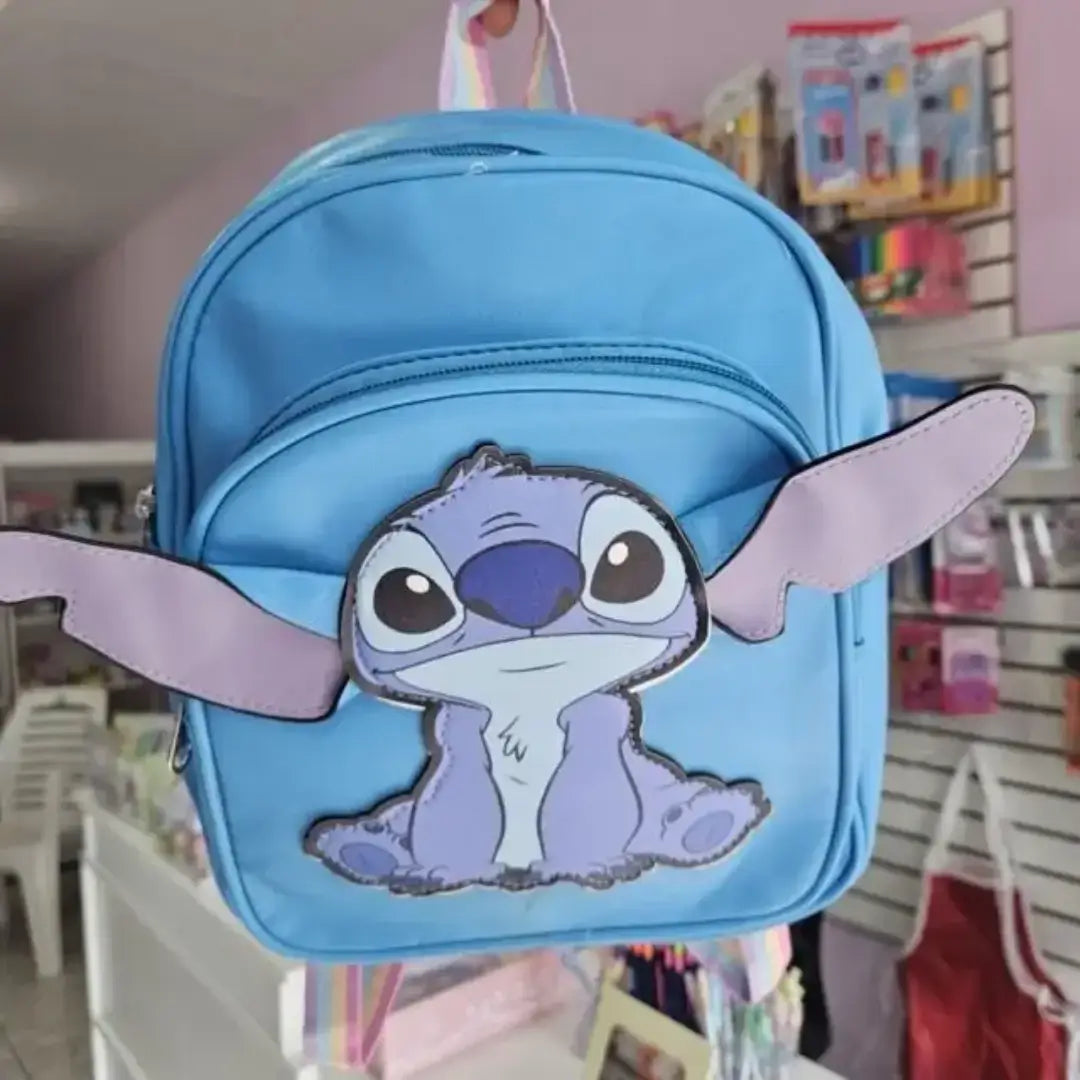 Mochila Stitch con Orejitas – ¡Funcionalidad, Estilo y Diversión!