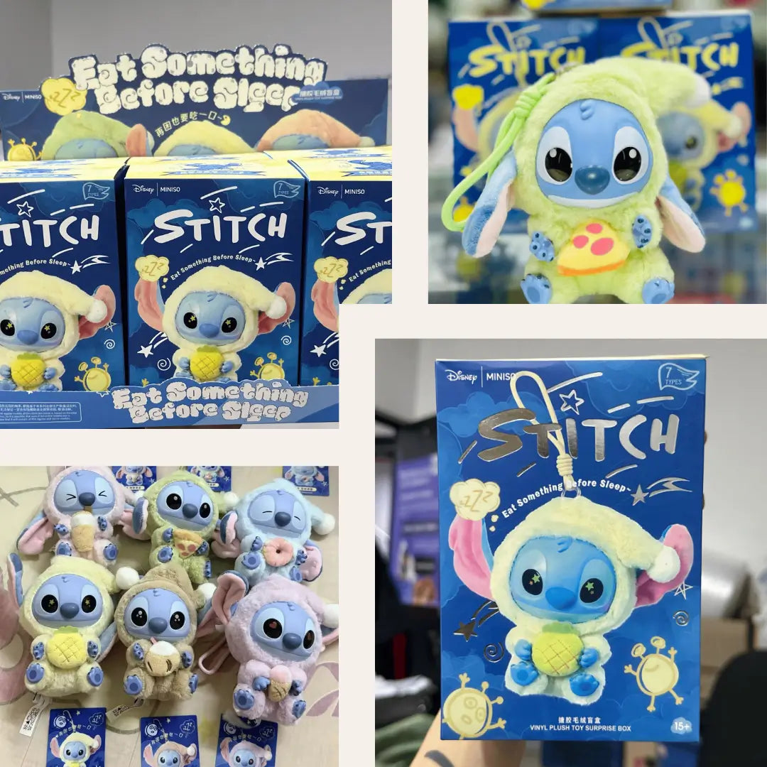Caja Sorpresa Labubu Stitch: ¡Colección Kawaii y Única!