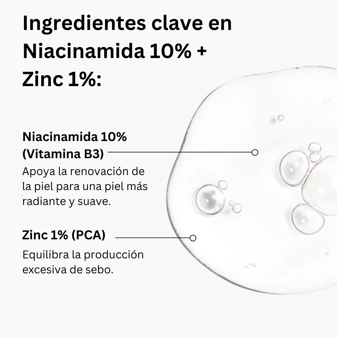 Kit de Hidratación y Balance de The Ordinary (Ácido Hialurónico y Niacinamida) - Tiendas La Gran Latina
