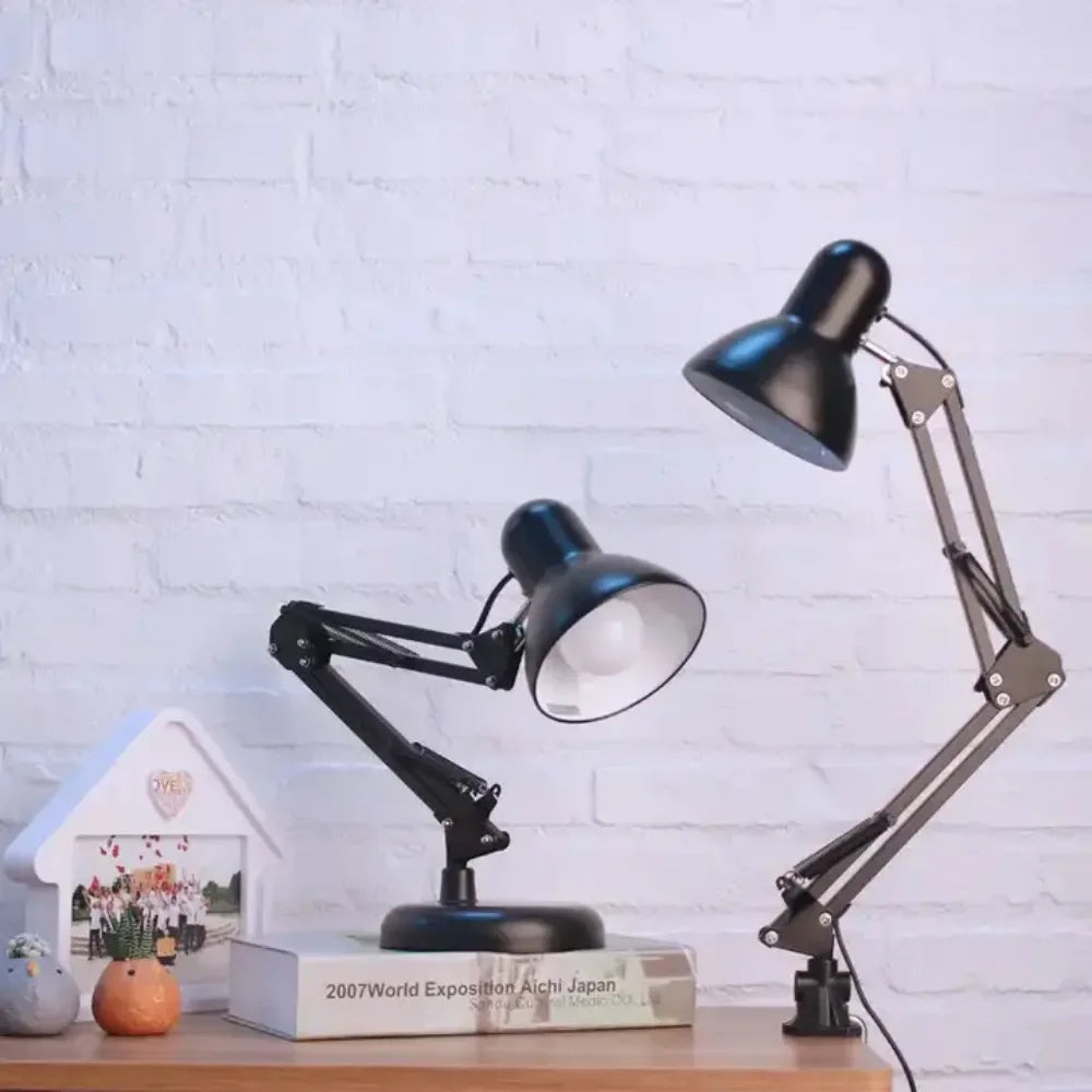 Lámpara de Escritorio Elegante - Articulada 2 en 1 con Base y Soporte - Tiendas La Gran Latina