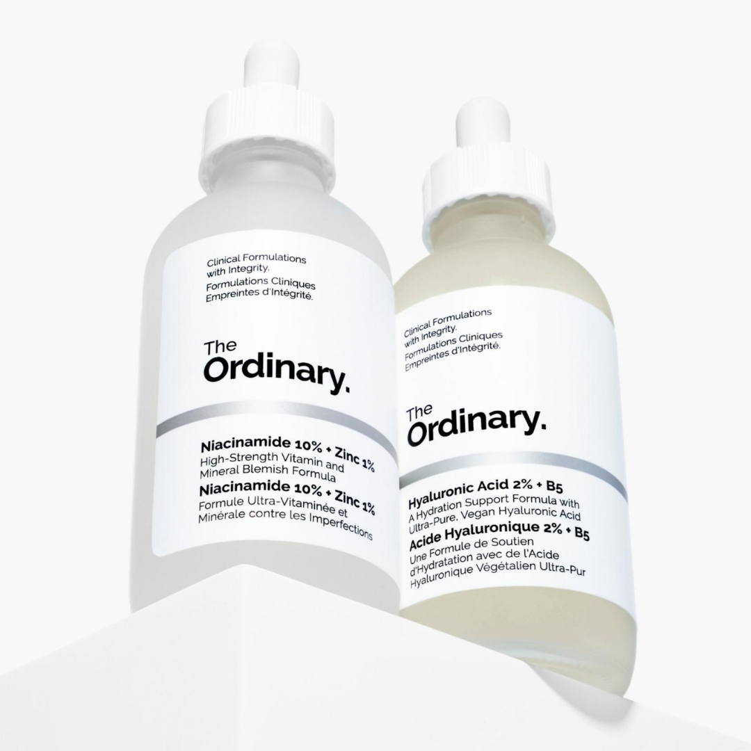 Kit de Hidratación y Balance de The Ordinary (Ácido Hialurónico y Niacinamida) - Tiendas La Gran Latina