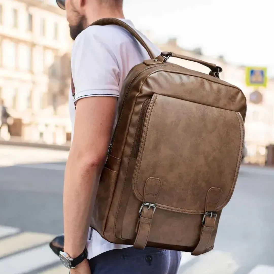 Mochila Clásica 'de Luca™': Estilo Atemporal, Comodidad y Funcionalidad para Tu Día a Día