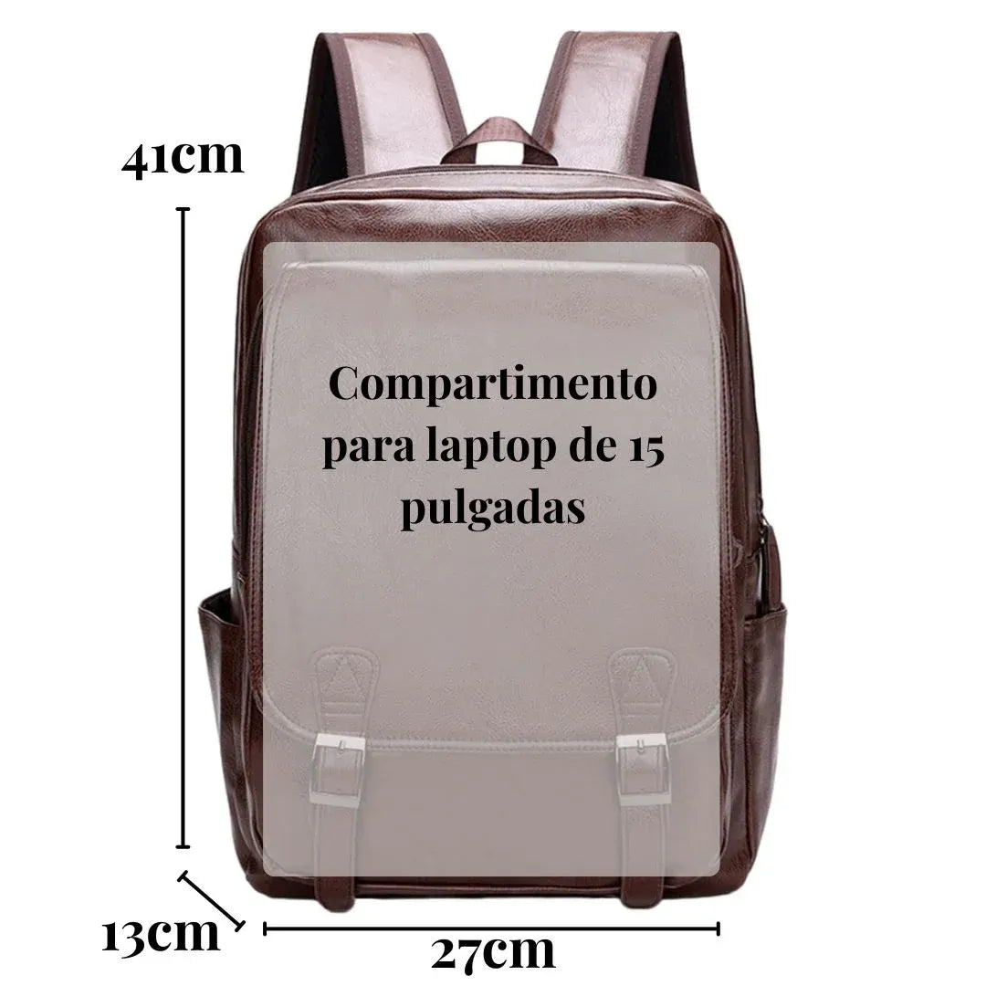 Mochila Clásica 'de Luca™': Estilo Atemporal, Comodidad y Funcionalidad para Tu Día a Día