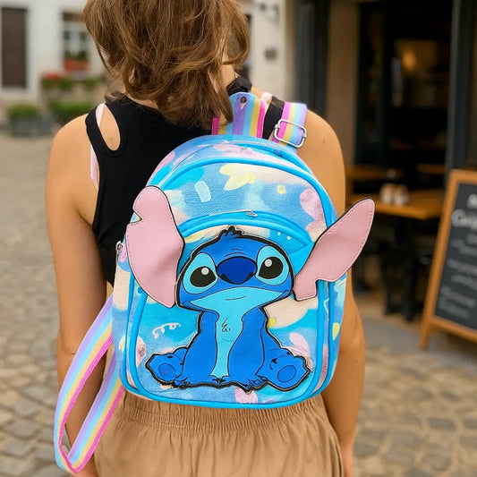Mochila Stitch con Orejitas – ¡Funcionalidad, Estilo y Diversión!