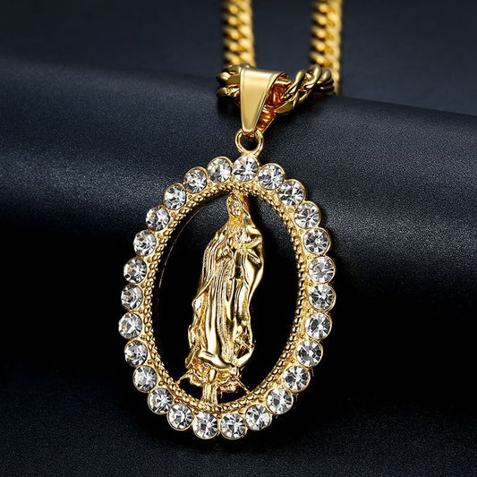 ✨ Collar de la Virgen María – Fe y Devoción en una Joya - Tiendas La Gran Latina