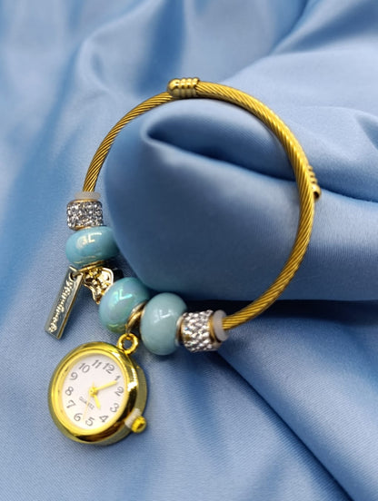 Reloj Pulsera Pandora 2 En 1 Con Dijes - Tiendas La Gran Latina