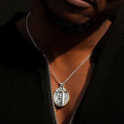 Collar San Miguel Arcángel + Novena | Tu Amuleto de Luz y Defensa Espiritual - Tiendas La Gran Latina