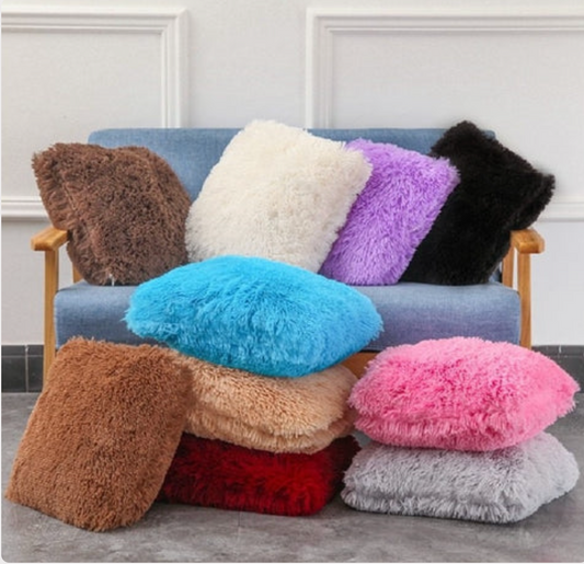 Cojines Peludos – Suavidad, Estilo y Confort para tu Hogar ✨🏡 - Tiendas La Gran Latina