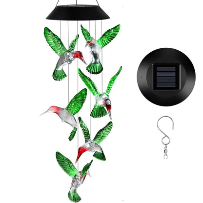 Lampara Colgante Solar Movil De Viento