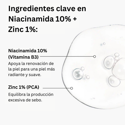 Kit de Hidratación y Balance de The Ordinary (Ácido Hialurónico y Niacinamida) - Tiendas La Gran Latina