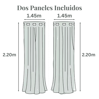 Cortinas Blackout Total Grande - Tiendas La Gran Latina