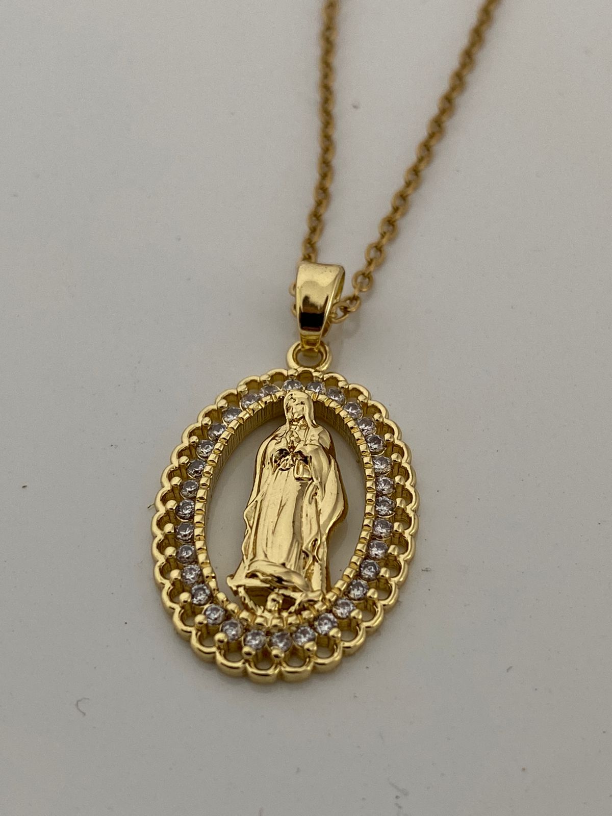 ✨ Collar de la Virgen María – Fe y Devoción en una Joya - Tiendas La Gran Latina