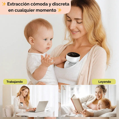 Extractor de Leche Manos Libres MY-373™ Extrae Leche Sin Detener Tu Día