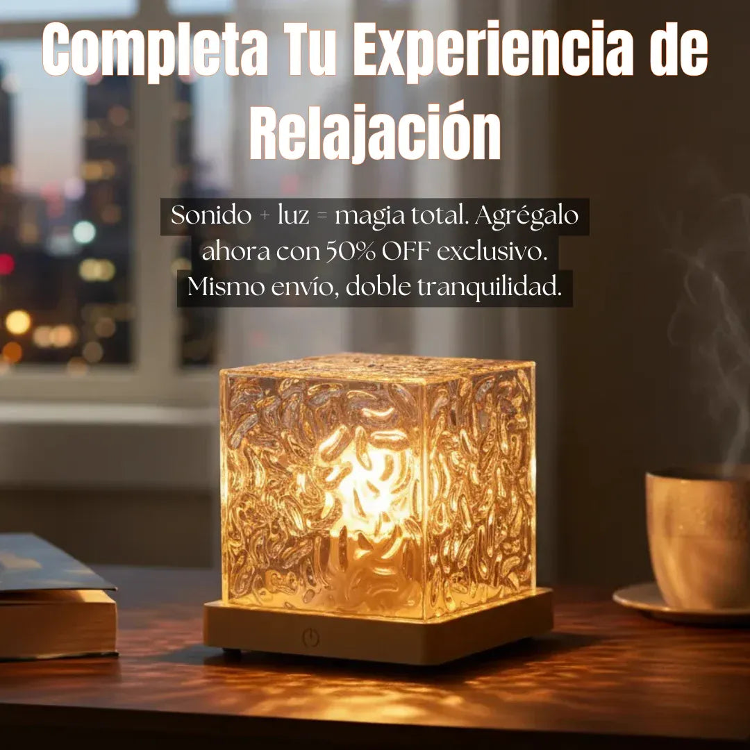 Lámpara Aurora Boreal Sky Cube - Ambiente Mágico