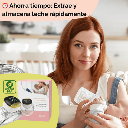Extractor de Leche Manos Libres MY-373™ Extrae Leche Sin Detener Tu Día