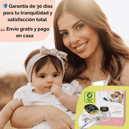 Extractor de Leche Manos Libres MY-373™ Extrae Leche Sin Detener Tu Día