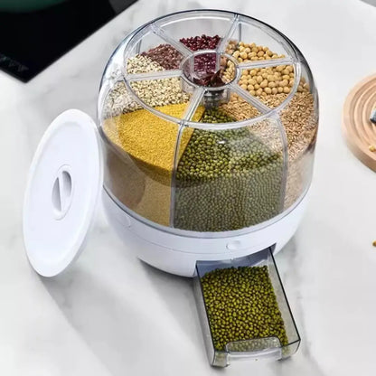 Dispensador Giratorio 360° Premium para Alimentos - Tiendas La Gran Latina