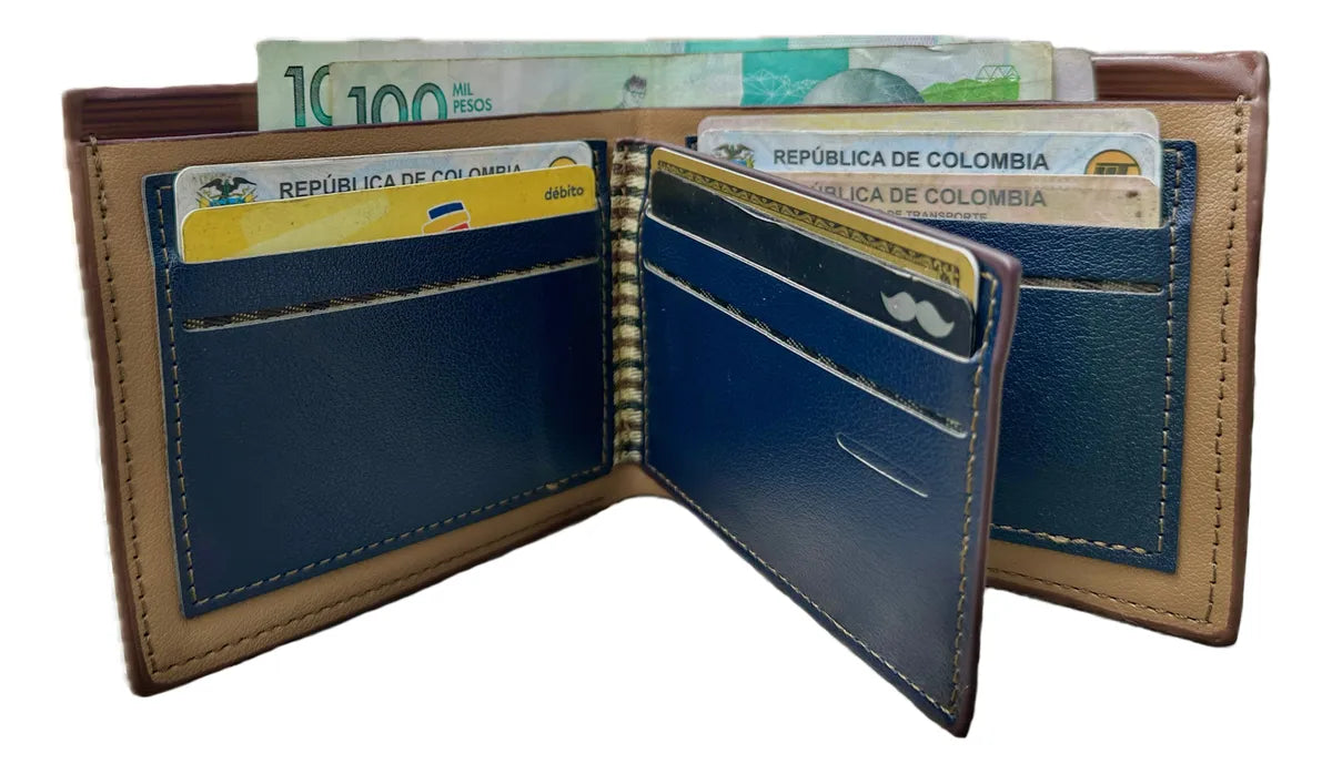Billetera Fuerdanni™ - Estilo Vintage y Funcionalidad Compacta - Tiendas La Gran Latina
