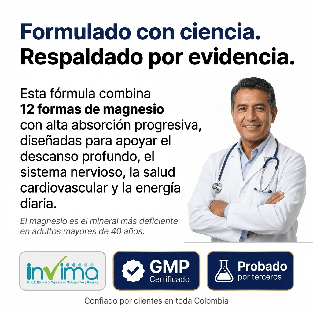Magnesium 12-in-1 — El Más Completo de Colombia