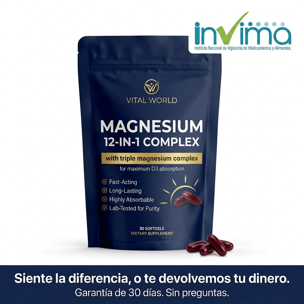 Magnesium 12-in-1 — El Más Completo de Colombia