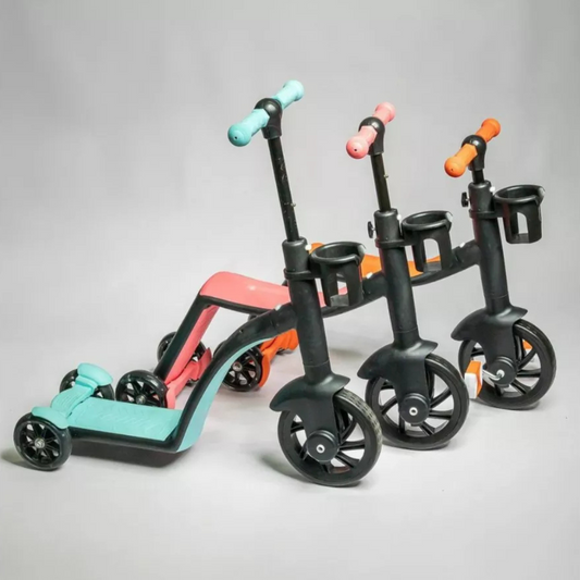Scooter 3 en 1: Andador, Triciclo y Patineta