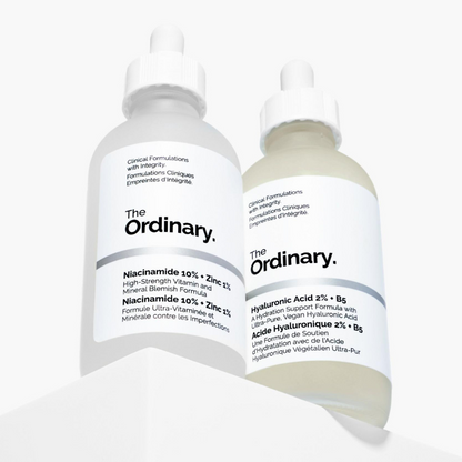 Kit de Hidratación y Balance de The Ordinary (Ácido Hialurónico y Niacinamida) - Tiendas La Gran Latina