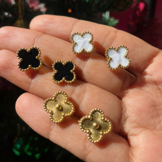 Aretes Trébol de la Suerte - Tiendas La Gran Latina