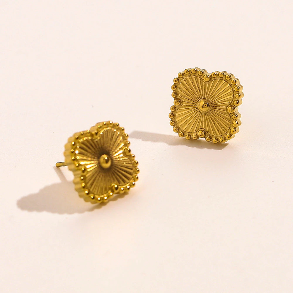 Aretes Trébol de la Suerte - Tiendas La Gran Latina