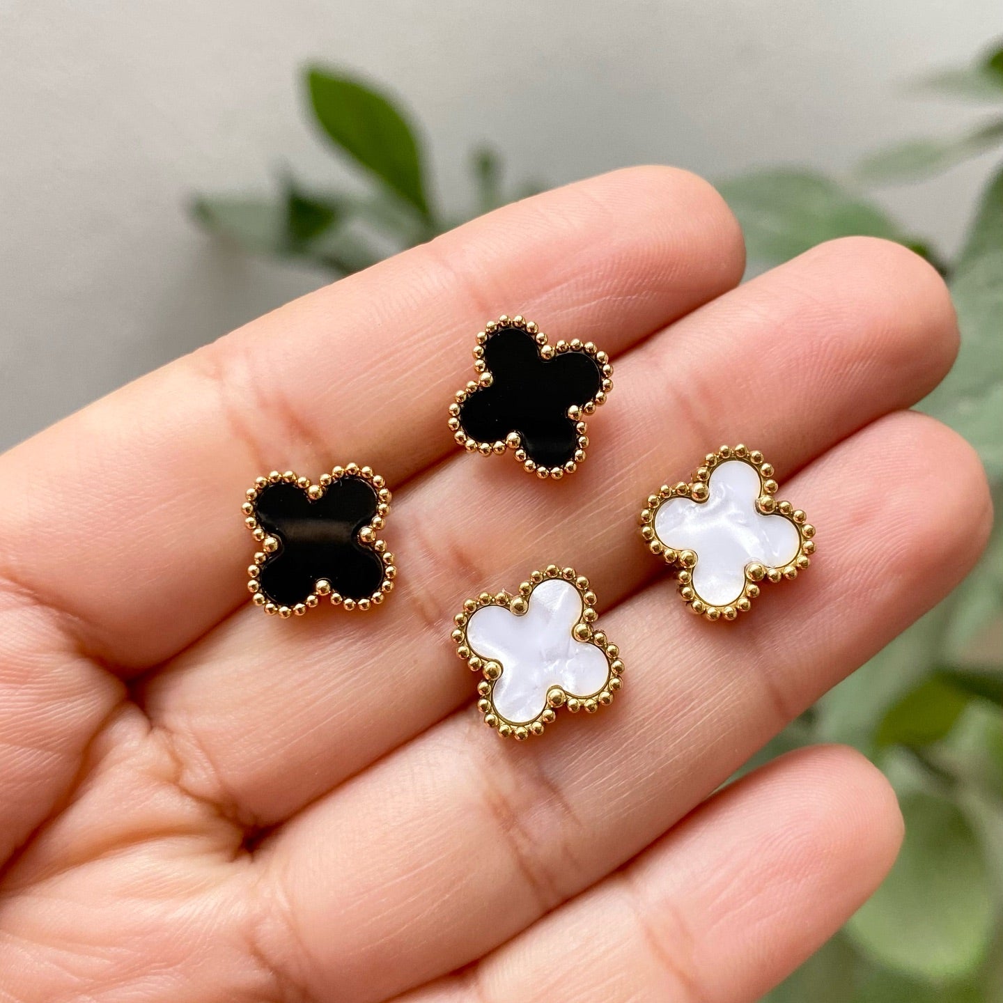 Aretes Trébol de la Suerte - Tiendas La Gran Latina