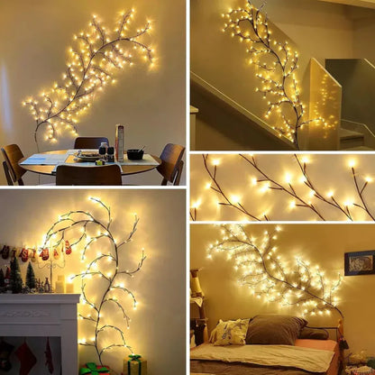 Luces LED Ramas de Sauce: Ilumina tu Hogar con Calidez y Estilo