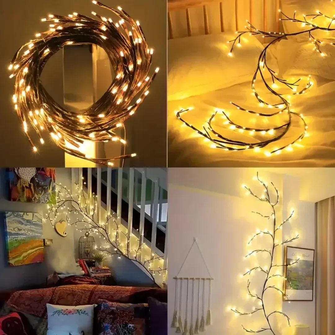 Luces LED Ramas de Sauce: Ilumina tu Hogar con Calidez y Estilo