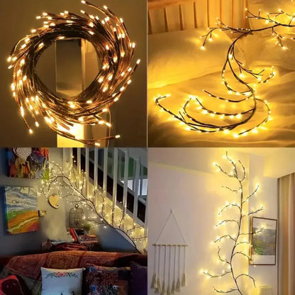 Luces LED Ramas de Sauce: Ilumina tu Hogar con Calidez y Estilo
