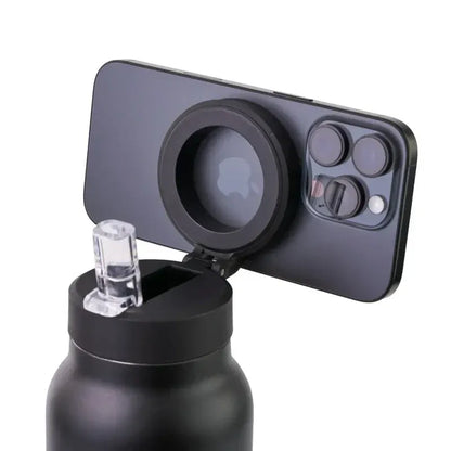 Botella Termo 2 en 1 con Soporte Magnético para Celular