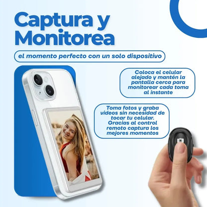 SelfiePro™ - Monitor Magnético para Selfies y Videos Profesionales